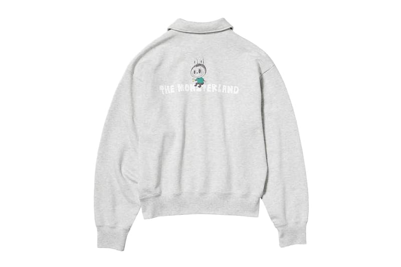 POP MART Uniqlo  The Monsters Collection Release Info Labubu Half Zip Sweatshirts T Shirts