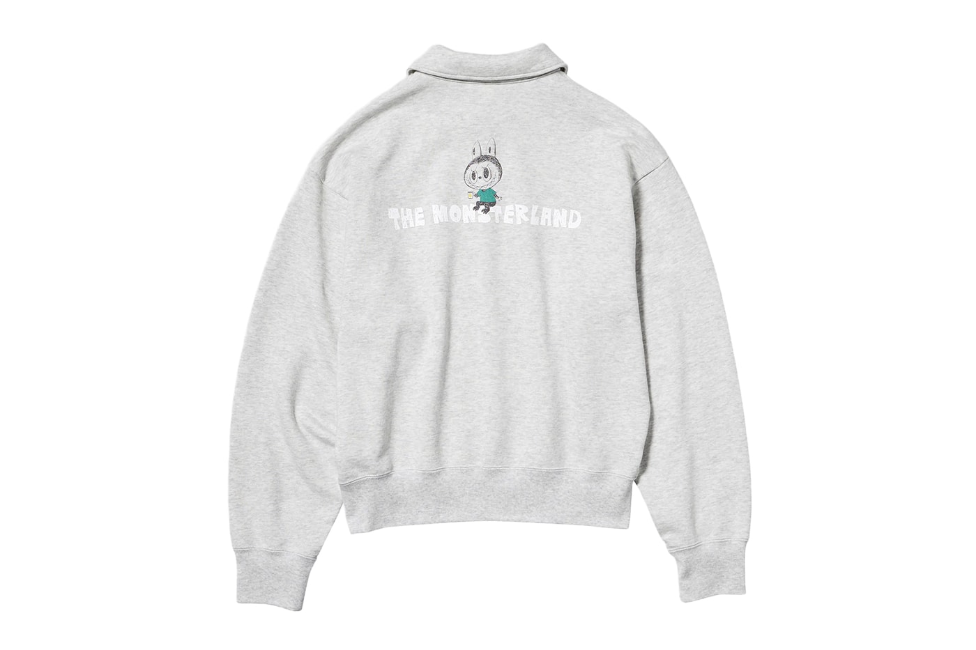 POP MART Uniqlo  The Monsters Collection Release Info Labubu Half Zip Sweatshirts T Shirts