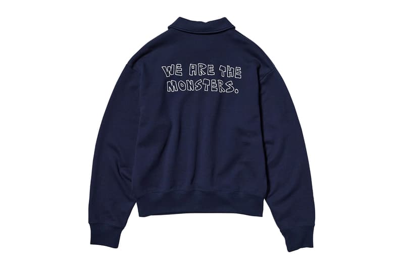 POP MART Uniqlo  The Monsters Collection Release Info Labubu Half Zip Sweatshirts T Shirts