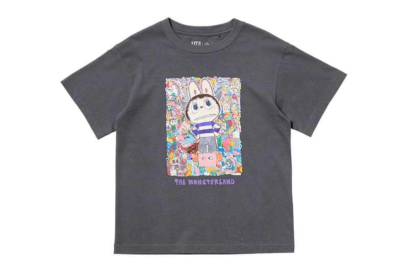 POP MART Uniqlo  The Monsters Collection Release Info Labubu Half Zip Sweatshirts T Shirts