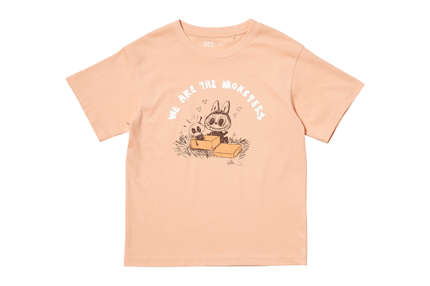 POP MART Uniqlo  The Monsters Collection Release Info Labubu Half Zip Sweatshirts T Shirts