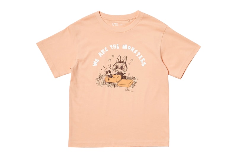 POP MART Uniqlo  The Monsters Collection Release Info Labubu Half Zip Sweatshirts T Shirts