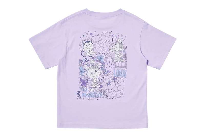 POP MART Uniqlo  The Monsters Collection Release Info Labubu Half Zip Sweatshirts T Shirts