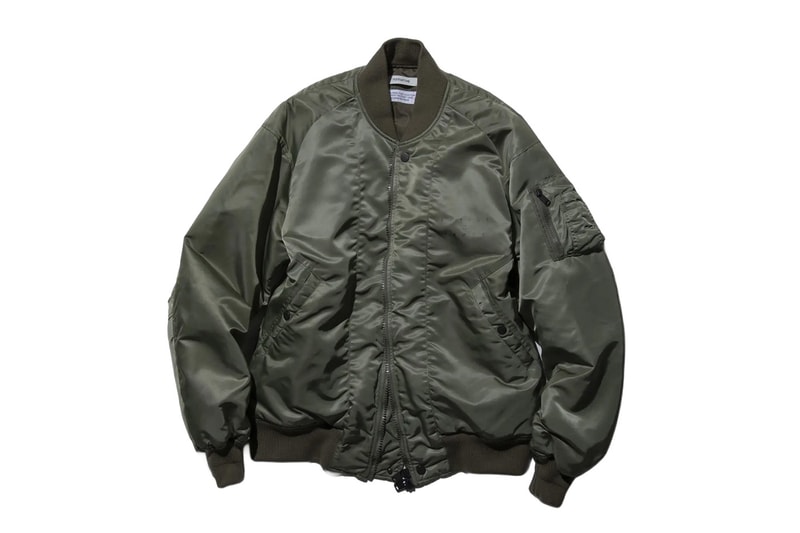 ARTIST PROOF fragment FRGMT nonnative Trooper Puff Blouson Nylon Twill with Windstopper® “Innovaten” bomber jacket Hiroshi Fujiwara