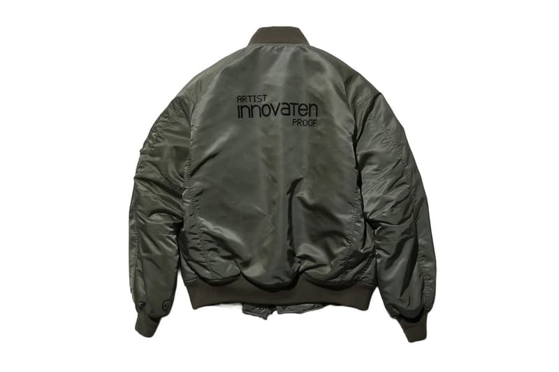 ARTIST PROOF fragment FRGMT nonnative Trooper Puff Blouson Nylon Twill with Windstopper® “Innovaten” bomber jacket Hiroshi Fujiwara