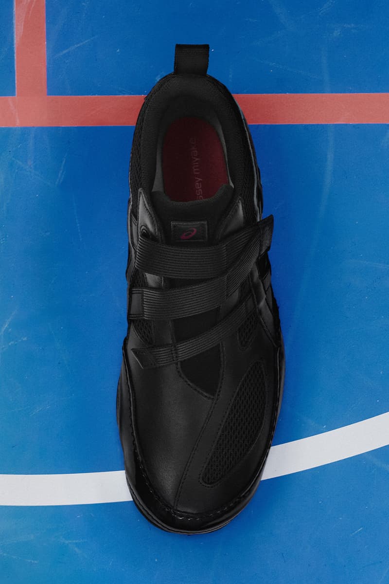 ASICS and Miyake Design Studio Launch the ISSEY MIYAKE FOOT Project green grey black hyper taping model