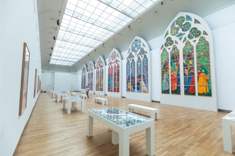 Claire Tabouret Notre Dame Cathedral Stained Glass Design Art Artworks Grand Palais Paris