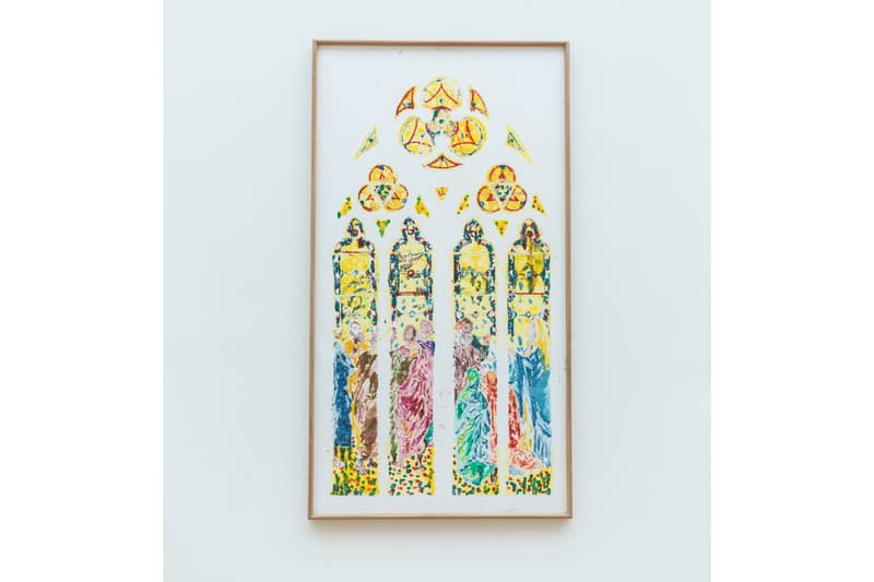 Claire Tabouret Notre Dame Cathedral Stained Glass Design Art Artworks Grand Palais Paris