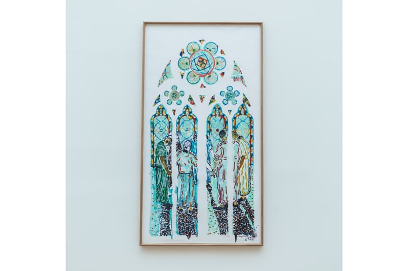 Claire Tabouret Notre Dame Cathedral Stained Glass Design Art Artworks Grand Palais Paris