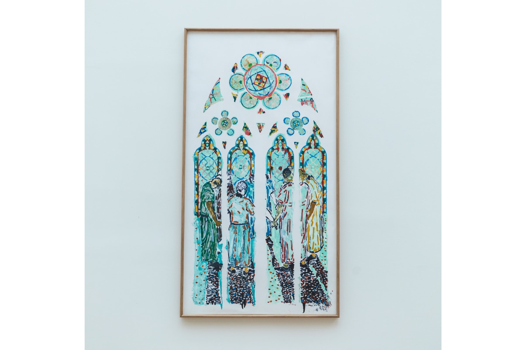 Claire Tabouret Notre Dame Cathedral Stained Glass Design Art Artworks Grand Palais Paris