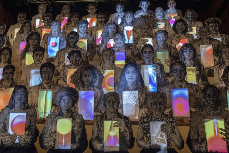 Es Devlin ‘CONGREGATION’ Exhibition PAC NYC ICONS OF CULTURE Info 