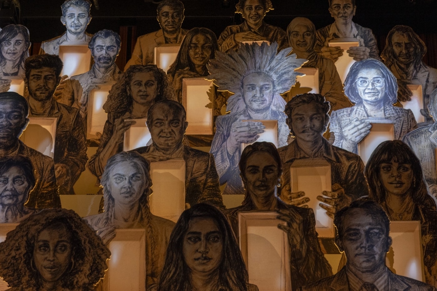 Es Devlin ‘CONGREGATION’ Exhibition PAC NYC ICONS OF CULTURE Info 