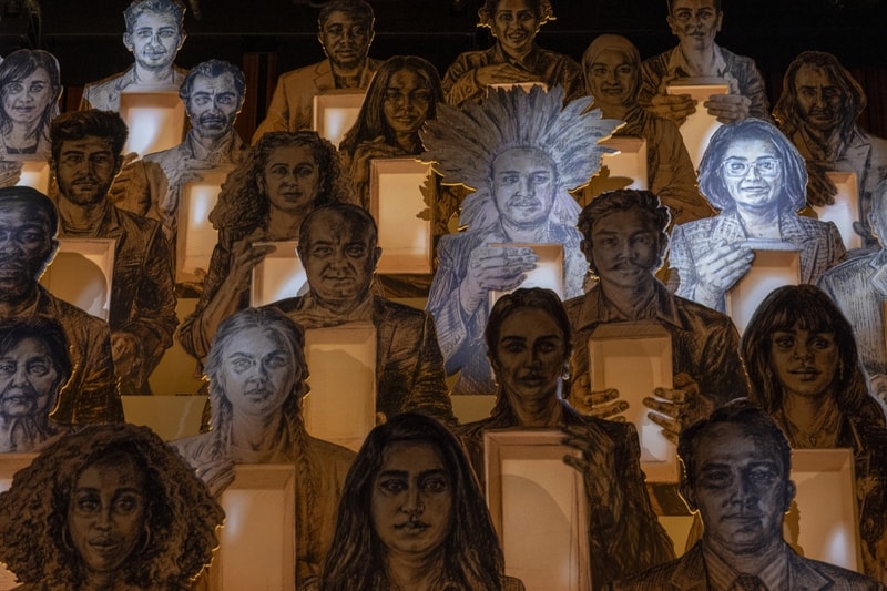 Es Devlin ‘CONGREGATION’ Exhibition PAC NYC ICONS OF CULTURE Info 