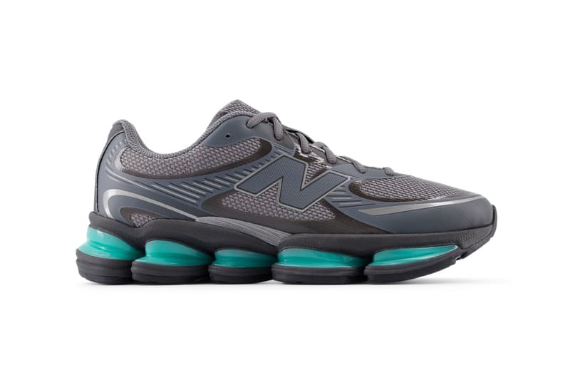 Official Look at the New Balance ABZORB 2000 "Castlerock/Dark Silver" release info U20007PF