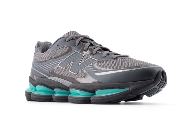 Official Look at the New Balance ABZORB 2000 "Castlerock/Dark Silver" release info U20007PF