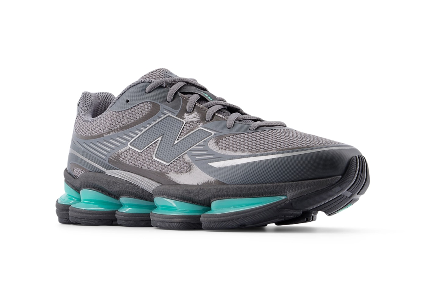 Official Look at the New Balance ABZORB 2000 "Castlerock/Dark Silver" release info U20007PF