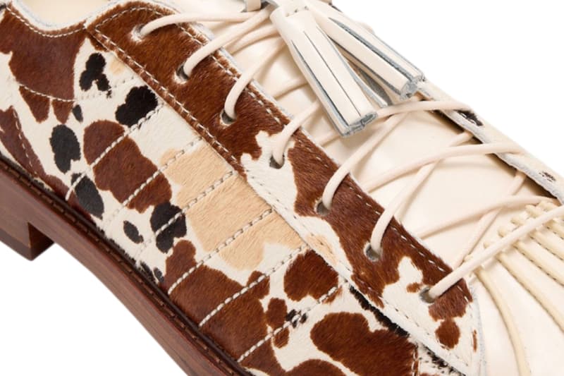 CLOT adidas Superstar Dress Cow Print JS5024 release info