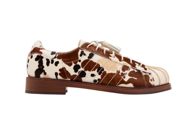 CLOT adidas Superstar Dress Cow Print JS5024 release info