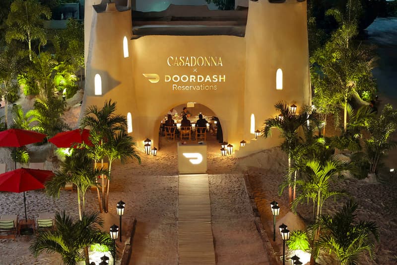 DoorDash Introduces One-of-a-Kind Dining Experience: Sand CastleDonna 
