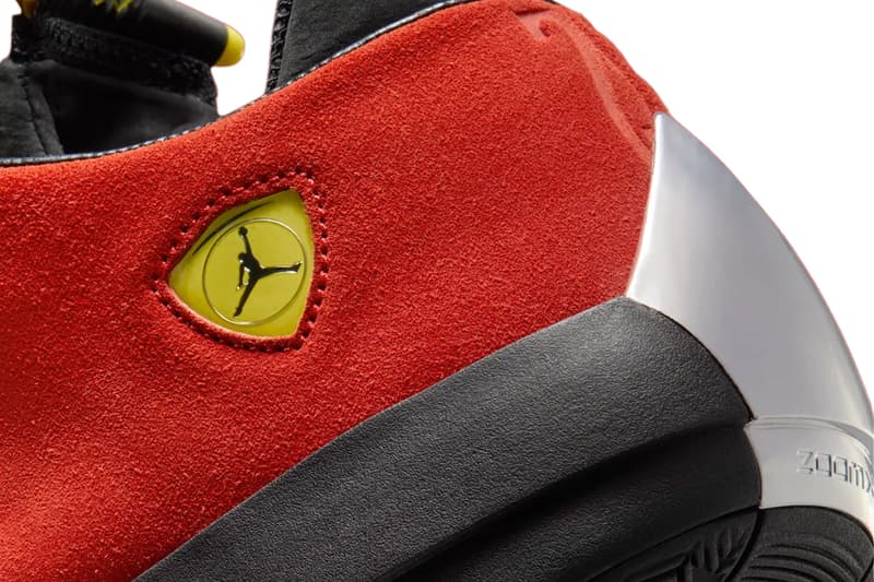 Air Jordan 4014 Ferrari Challenge Red Black Vibrant Yellow IR2082-600 Release Info