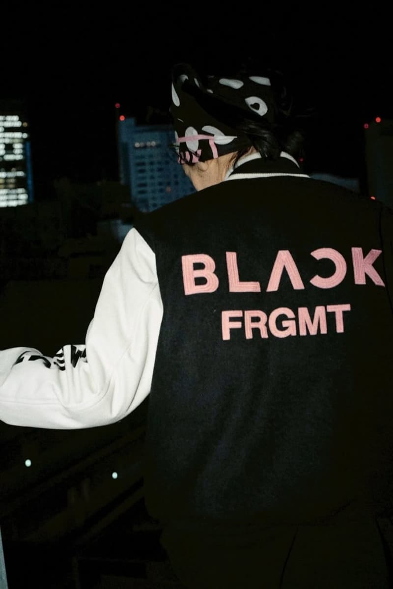 BLACKPINK lisa rose jisoo jennie fragment hiroshi fujiwara Collaboration Teaser Release info