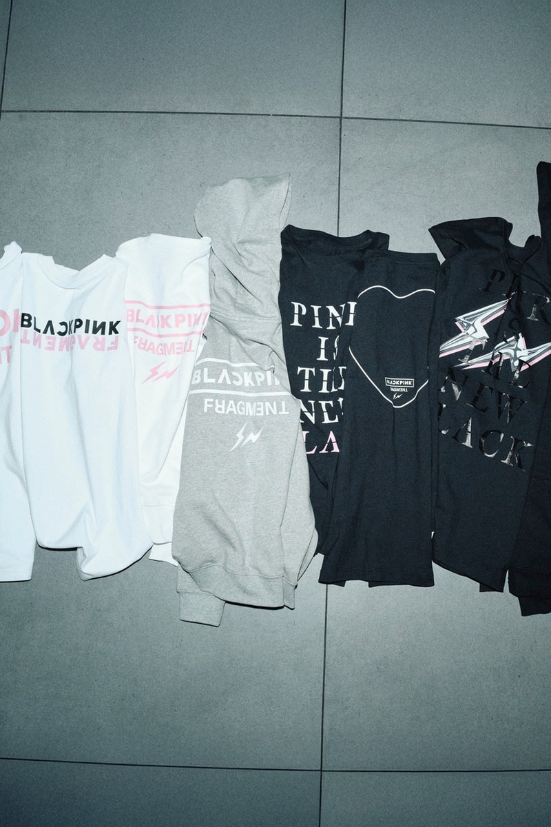 BLACKPINK lisa rose jisoo jennie fragment hiroshi fujiwara Collaboration Teaser Release info