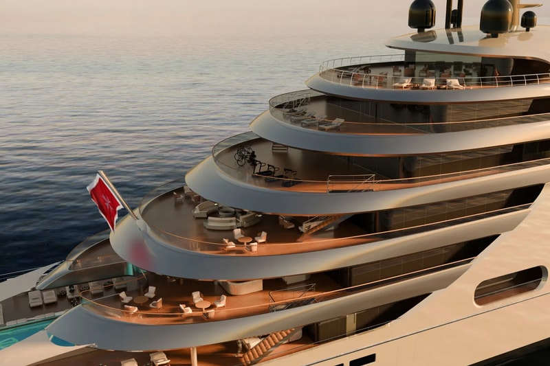 Візуалізація багаторівневих палуб Maybach Ocean Club Beyond Horizons