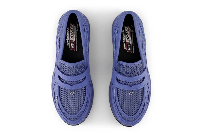 New Balance 1906L "Concord" all-blue monochromatic sneaker loafer