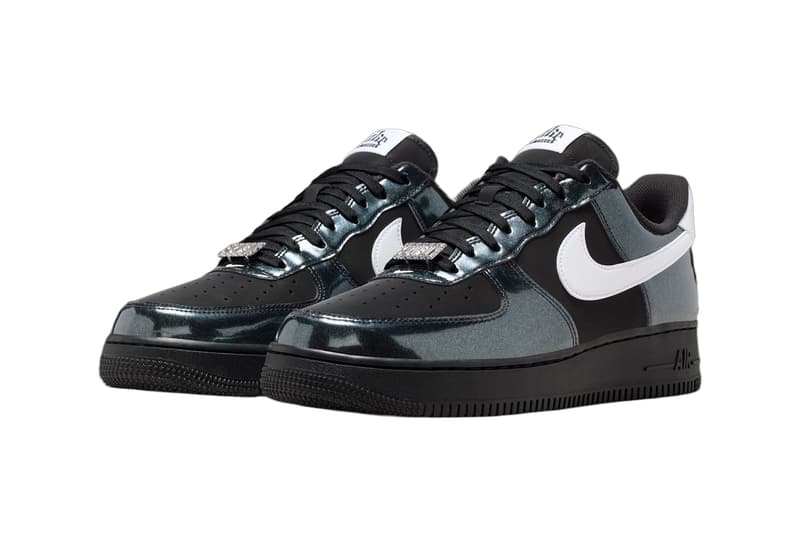 Nike Air Force 1 Low Glam Rock Pack Black White IB6843-001 Black Bold Berry IB6843-002 Release Info