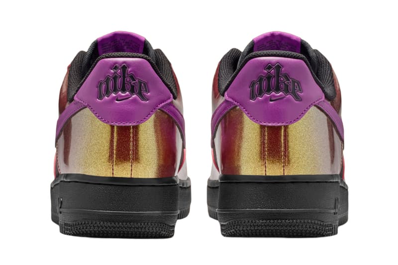 Nike Air Force 1 Low Glam Rock Pack Black White IB6843-001 Black Bold Berry IB6843-002 Release Info