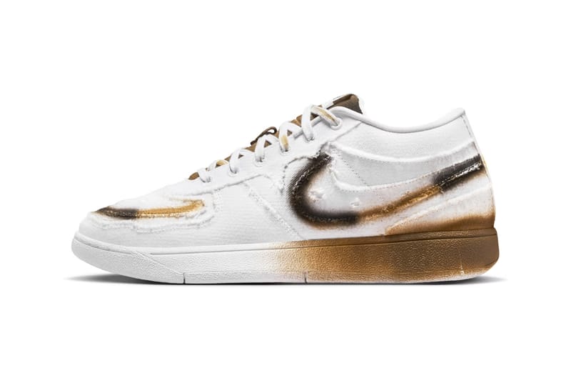 nike burning shoes design