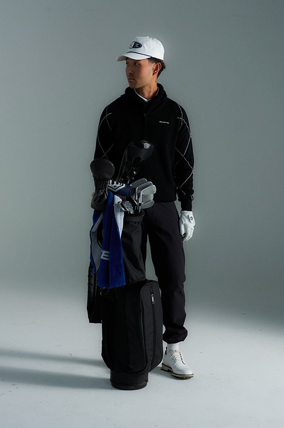 cole buxton golf london uk debut launch collection drop polo hoodie gilet pants merino knit quarter zip pullover sweatshirt shorts