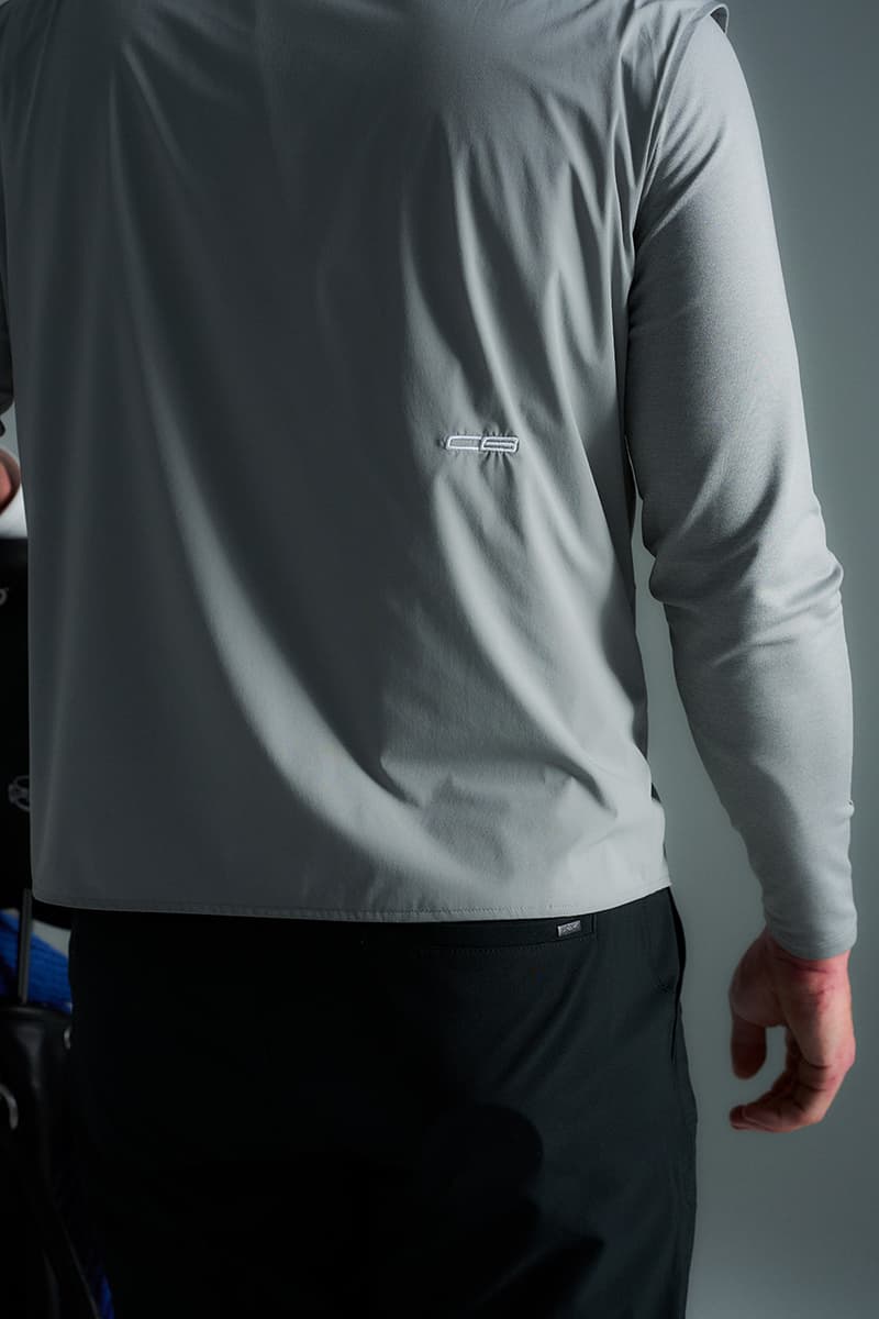 cole buxton golf london uk debut launch collection drop polo hoodie gilet pants merino knit quarter zip pullover sweatshirt shorts