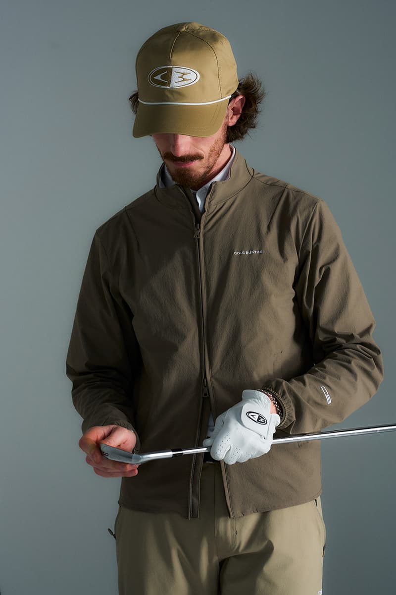cole buxton golf london uk debut launch collection drop polo hoodie gilet pants merino knit quarter zip pullover sweatshirt shorts