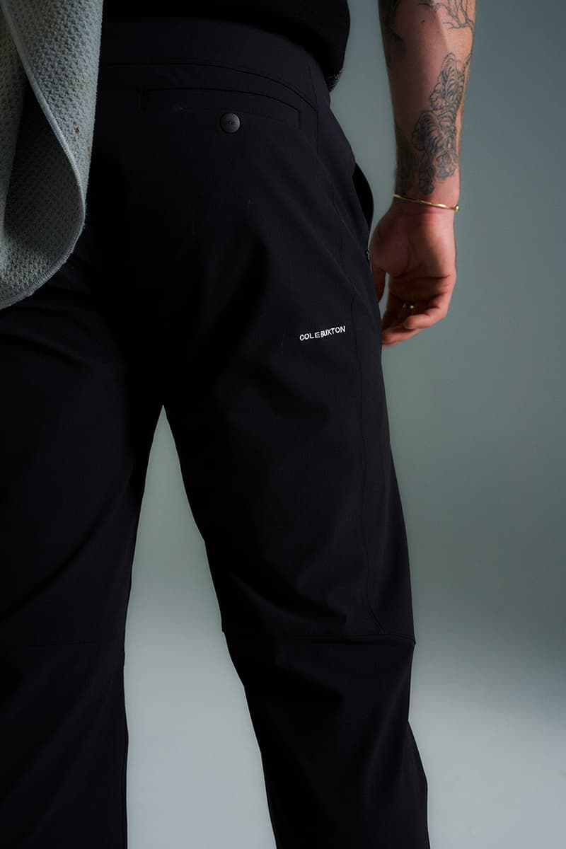 cole buxton golf london uk debut launch collection drop polo hoodie gilet pants merino knit quarter zip pullover sweatshirt shorts