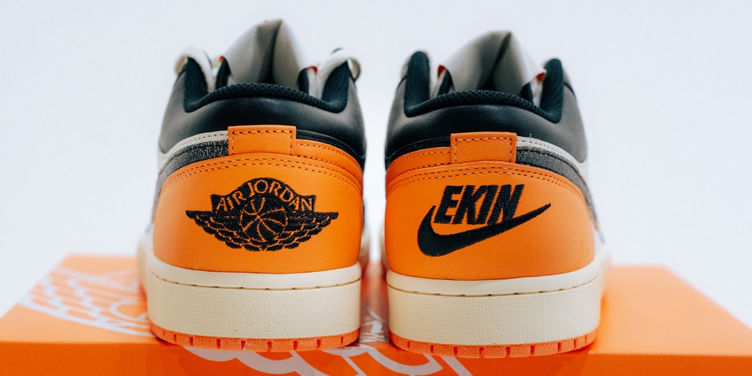 Nike Reveals the EKIN-Exclusive Air Jordan 1 Low "Never Not Working"