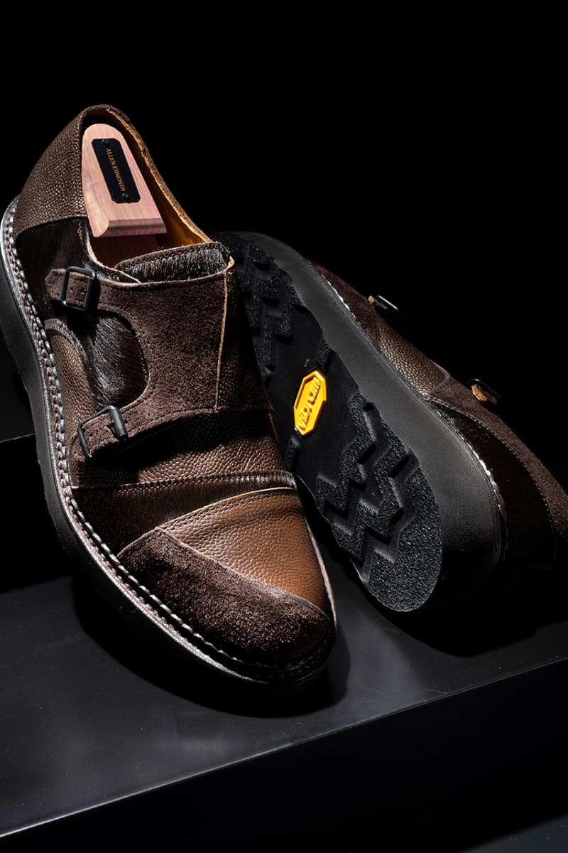 Engineered Garments Allen Edmonds Bryant Park Double Monk Black Brown Collaboration Release Info Nepenthes