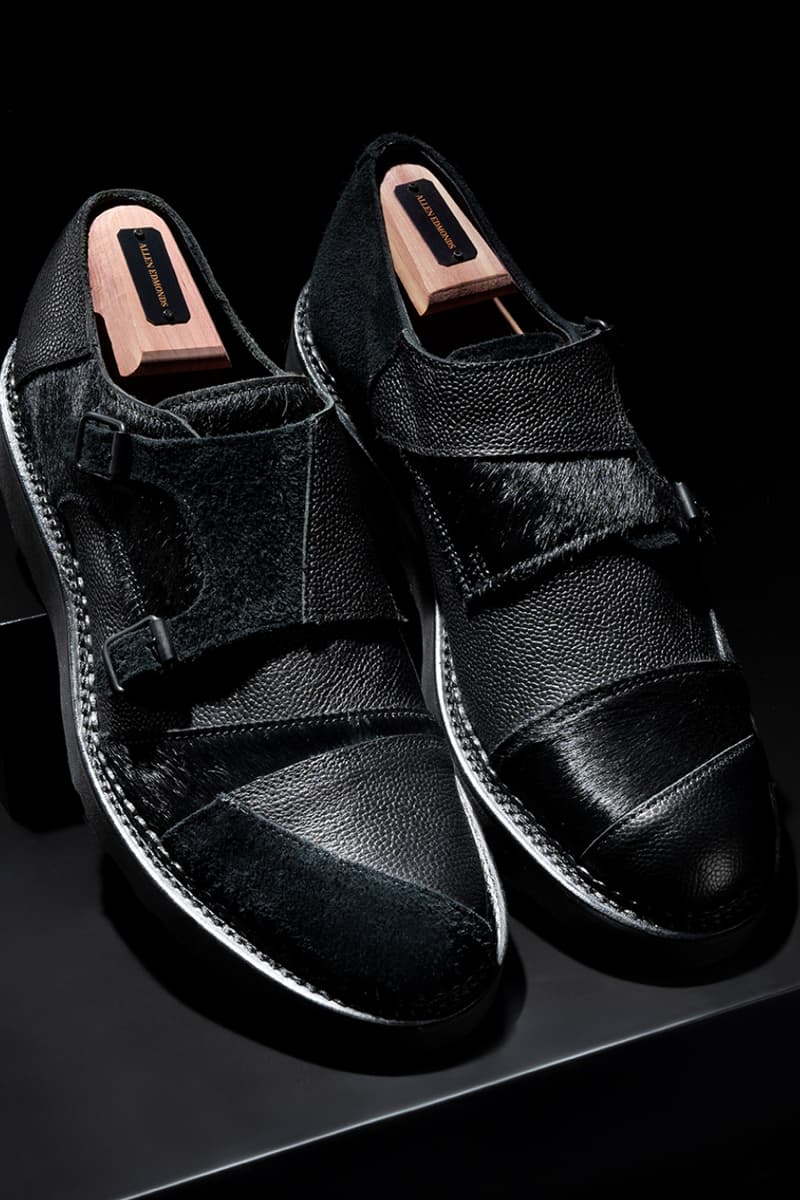 Engineered Garments Allen Edmonds Bryant Park Double Monk Black Brown Collaboration Release Info Nepenthes