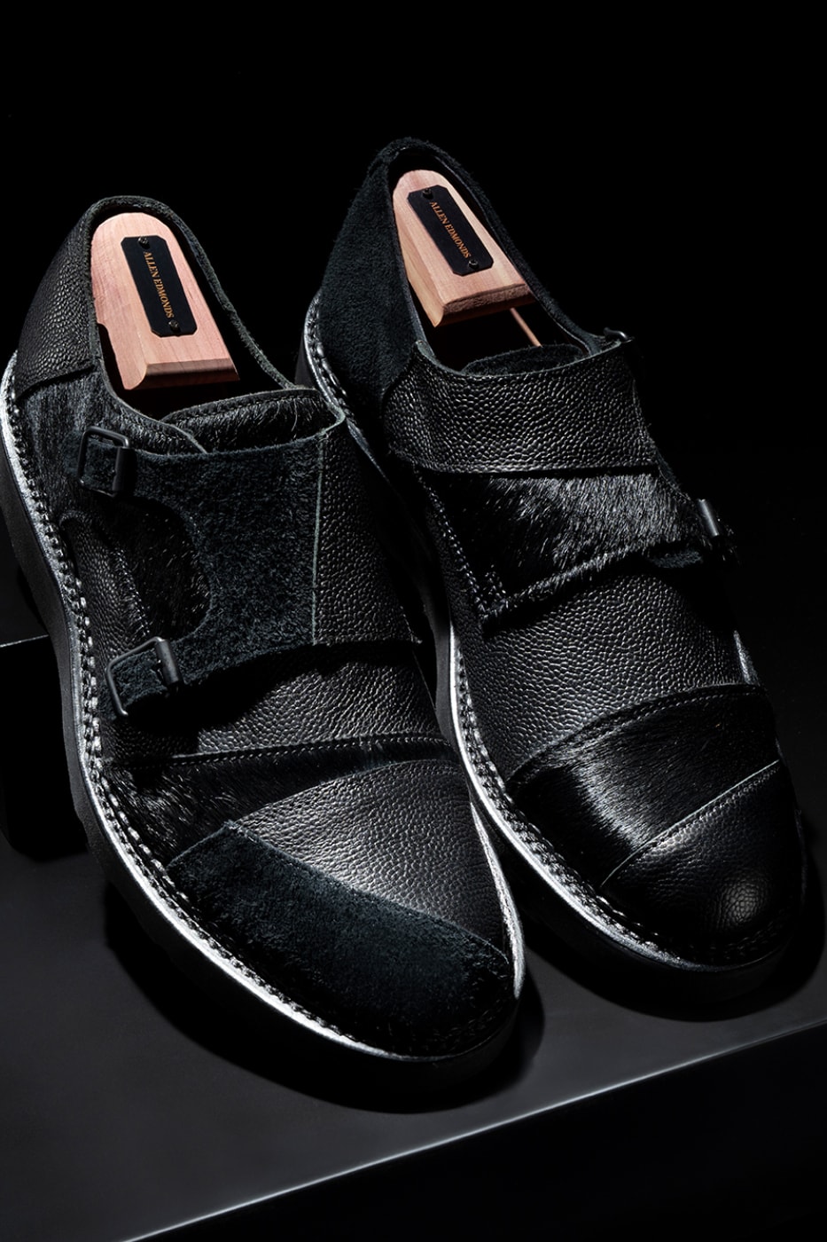 Engineered Garments Allen Edmonds Bryant Park Double Monk Black Brown Collaboration Release Info Nepenthes