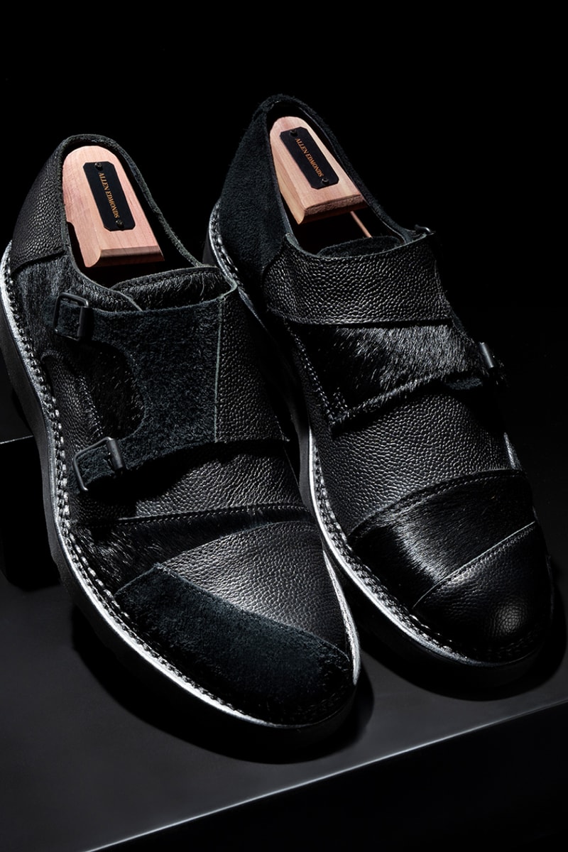 Engineered Garments Allen Edmonds Bryant Park Double Monk Black Brown Collaboration Release Info Nepenthes