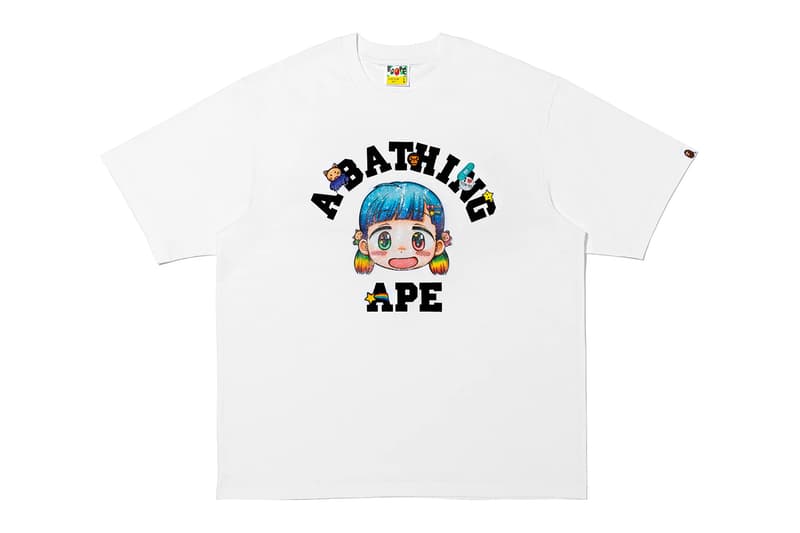 Kaikai Kiki Mr BAPE Collection Release Info T-shirt SHARK HOODIE BAPE STA