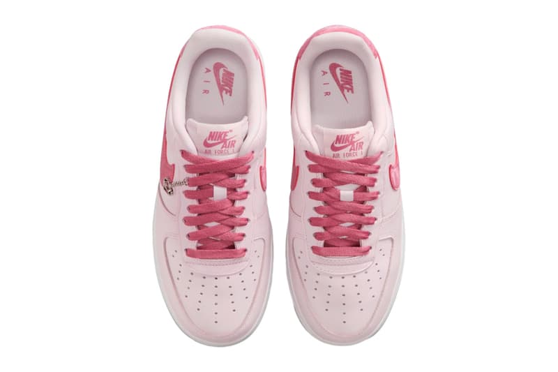 Nike Air Force 1 low Pearl Pink White valentines 2026 IO8755-600 Release Info
