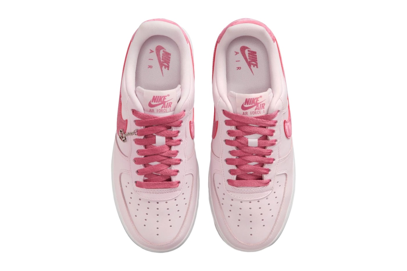 Nike Air Force 1 low Pearl Pink White valentines 2026 IO8755-600 Release Info