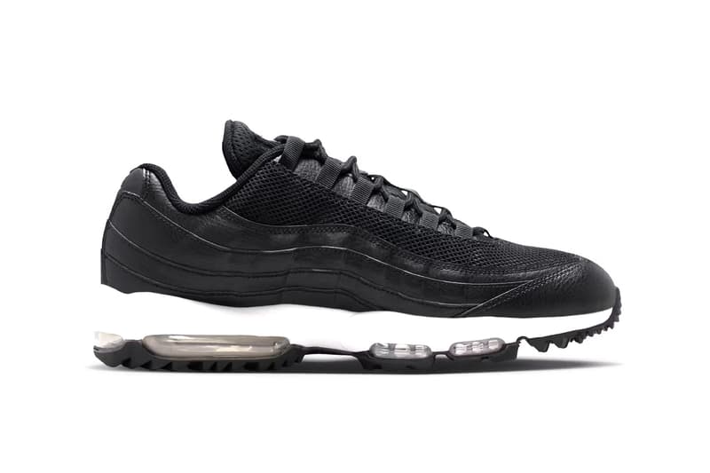 Official Look at the Nike Air Max 95 Golf "Black/White" Black/Anthracite-White