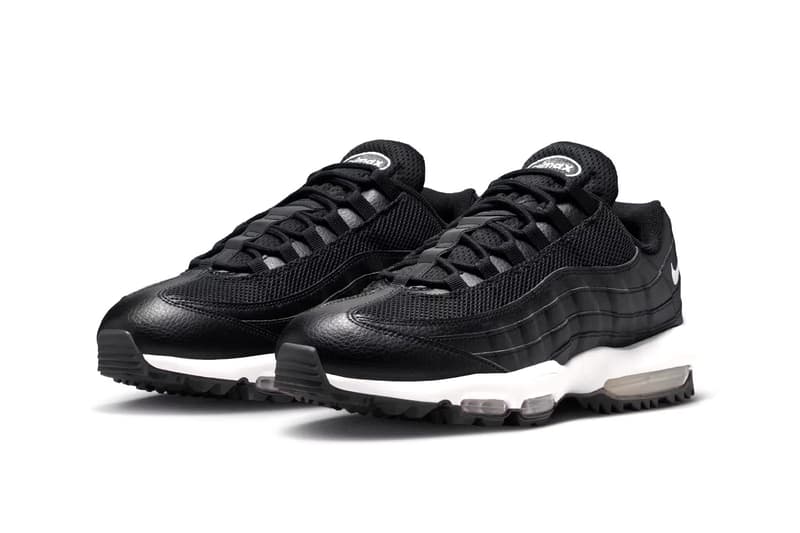 Official Look at the Nike Air Max 95 Golf "Black/White" Black/Anthracite-White