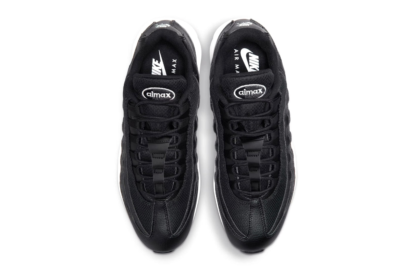 Official Look at the Nike Air Max 95 Golf "Black/White" Black/Anthracite-White
