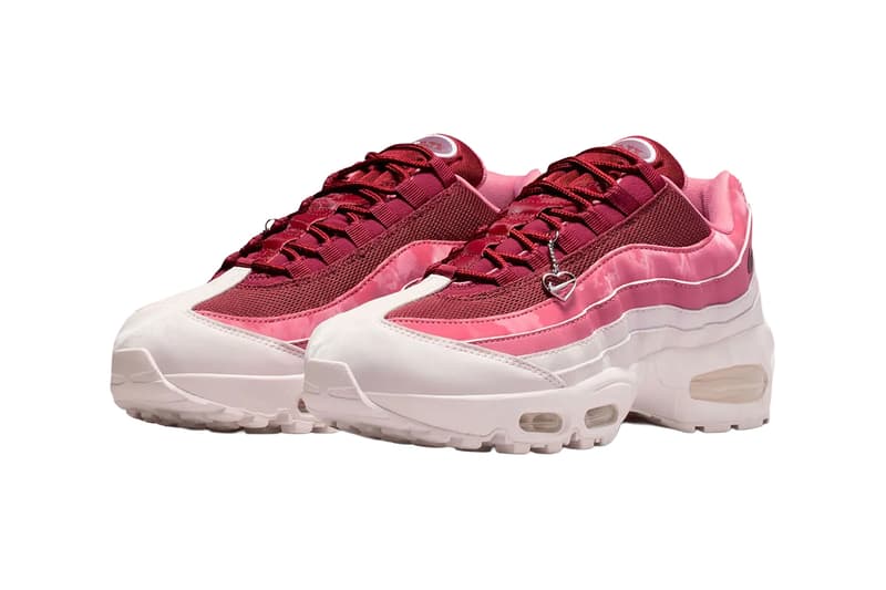 Nike Air Max 95 Valentines Day Team Red Peony Red Pearl Pink IB8155 600 Release Info