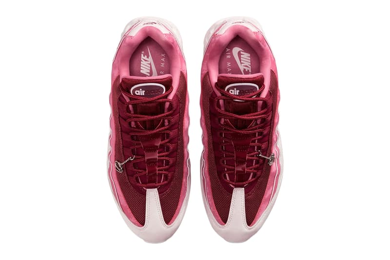 Nike Air Max 95 Valentines Day Team Red Peony Red Pearl Pink IB8155 600 Release Info