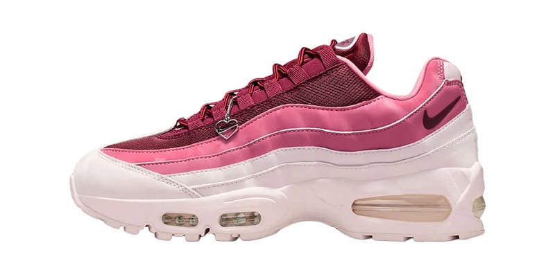 pink white air max 95