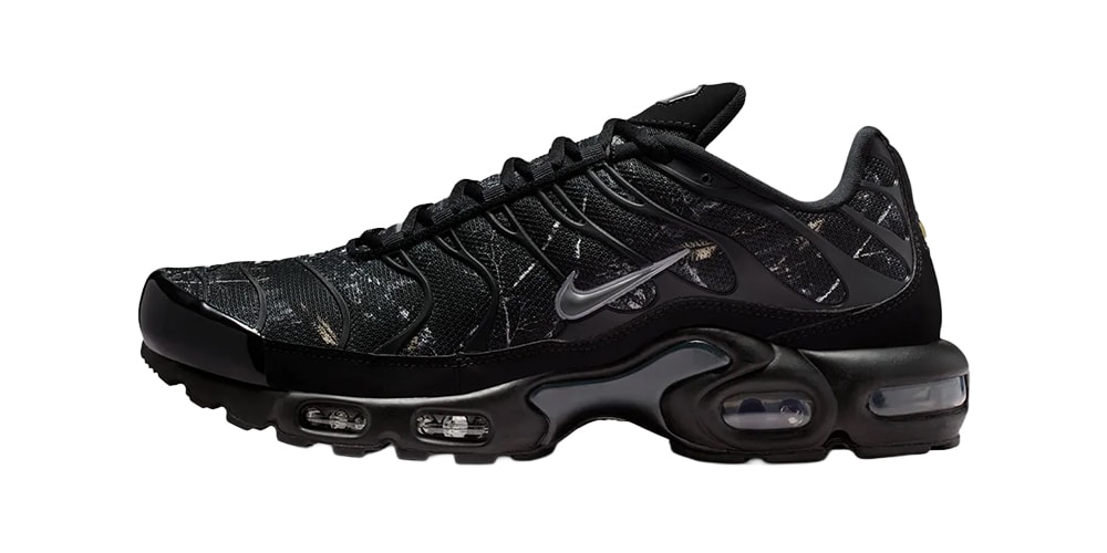 Nike Gives the Air Max Plus a Utilitarian “Black Wood Camo” Twist